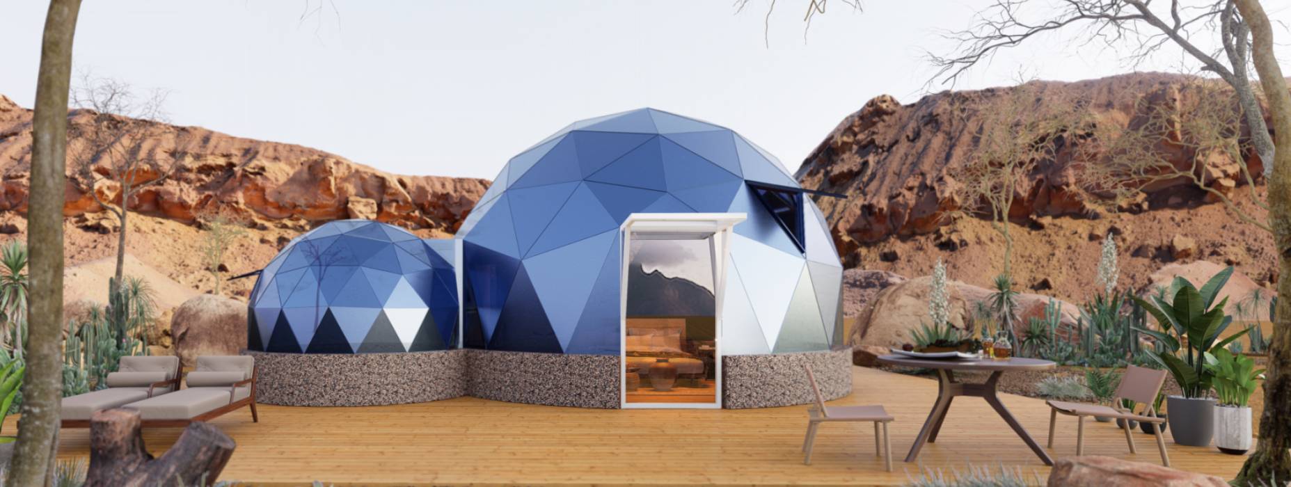 宣恩县球形智能光伏玻璃星空房